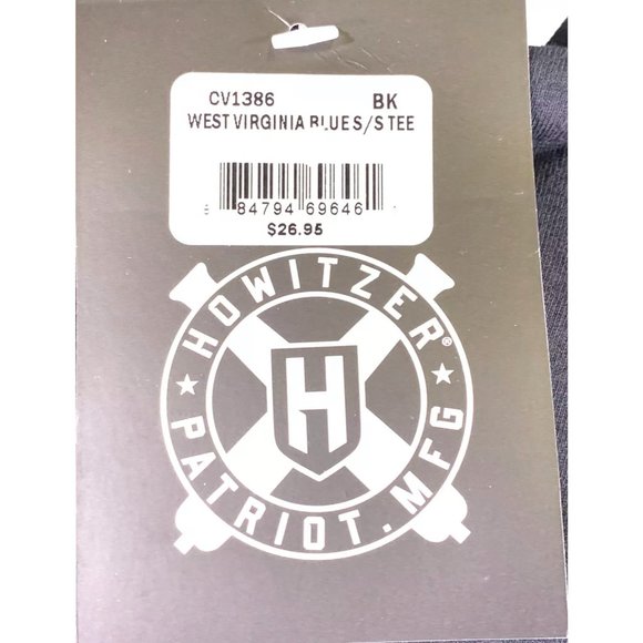 HOWITZER Clothing Men's T-Shirt S/S WEST VIRGINIA - Picture 7 of 8